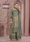 Esha By Rangoon Muslin Printed Wholesale Pakistani Plazzo Suits Suppliers In India